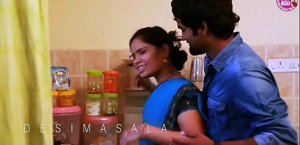  ANJALI (Telugu) as House Wife, Husband - Lovely Romance in KITCHEN